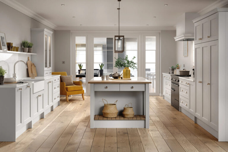 CGI Kitchen 5Piece Bastille S4 Legno White Grey