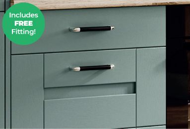 This Complete Buckingham 12 Piece Kitchen Includes Free Fitting